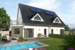 ? Traumlage zum Zugreifen! DHH mit Keller am Feldrand inkl. Bauplatz, Küche & Garage! - Doppelhaushälfte Holzgerlingen | Angebot:27475603