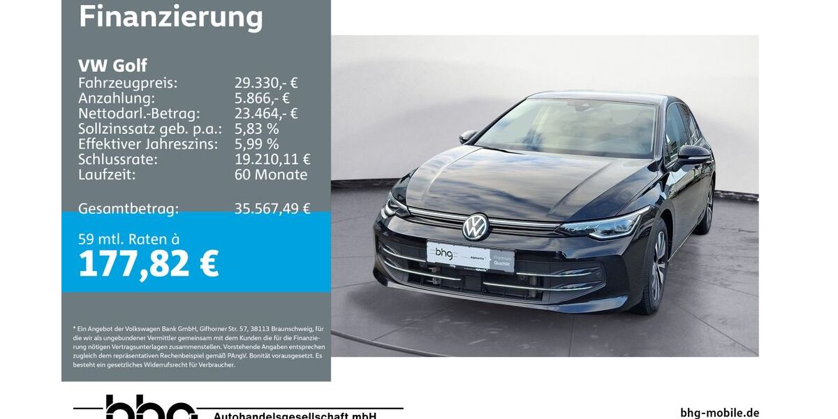 VW Golf 25.462 km 28.860 &euro; Reutlingen 72770