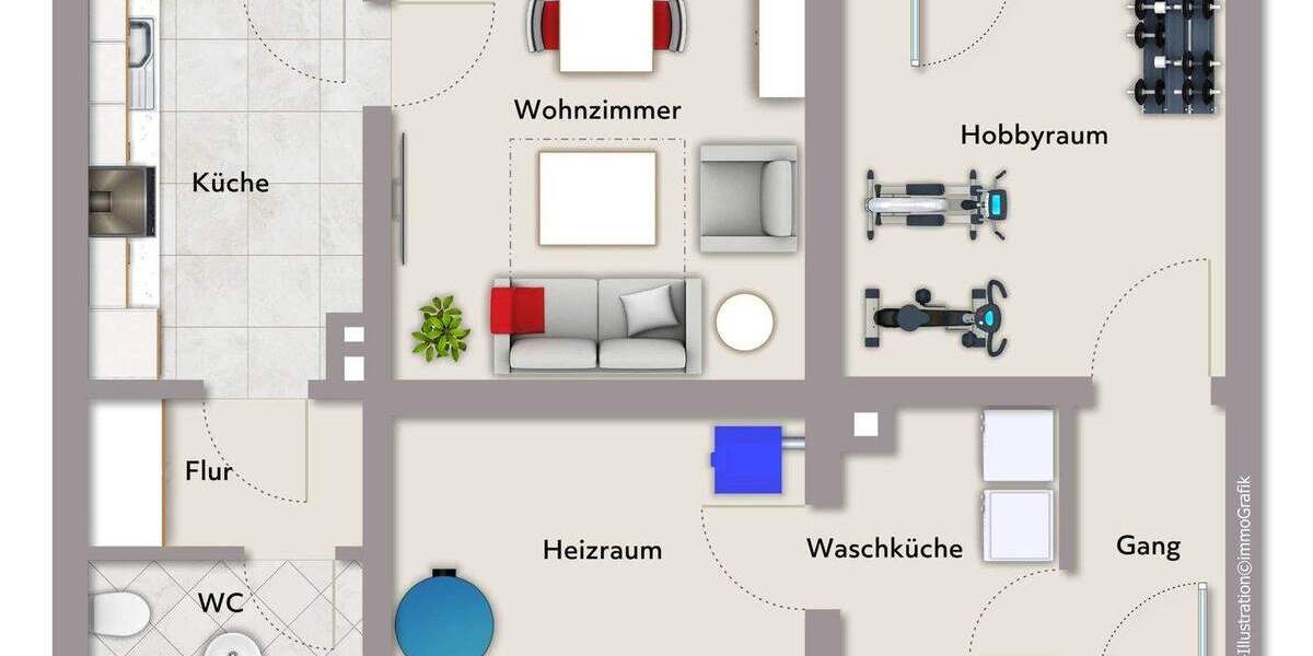 Doppelhaushälfte Steinenbronn - 5 Zimmer, 133 m&sup2;, 380.000&euro; | Angebot:25704413