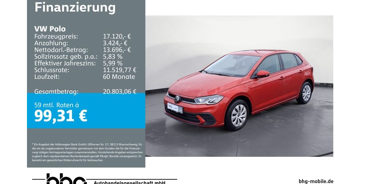 VW Polo 9.040 km 17.120 &euro; Reutlingen 72770