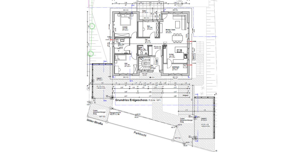 Terrassenwohnung Empfingen - 3.5 Zimmer, 110 m&sup2;, 1.380&euro; | Angebot:25518948