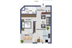 Etagenwohnung Neustetten - 2 Zimmer, 45 m&sup2;, 159.000&euro; | Angebot:26907988