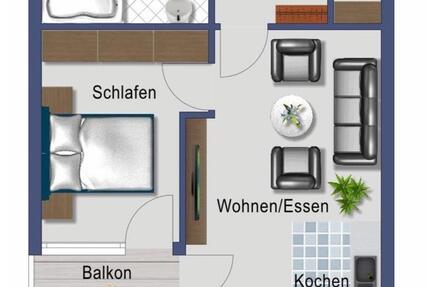Wohnung Neustetten - 2 Zimmer, 45 m&sup2;, 159.000&euro; | Angebot:26907988