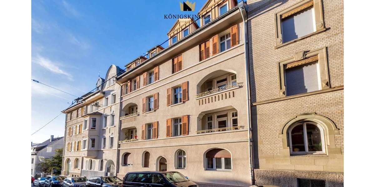 Etagenwohnung Stuttgart / Heslach Heslach - 3 Zimmer, 47 m&sup2;, 179.500&euro; | Angebot:26056639