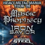 Iron Savior & Mystic Prophecy - Celebrating 30 & 25 years of Metal!