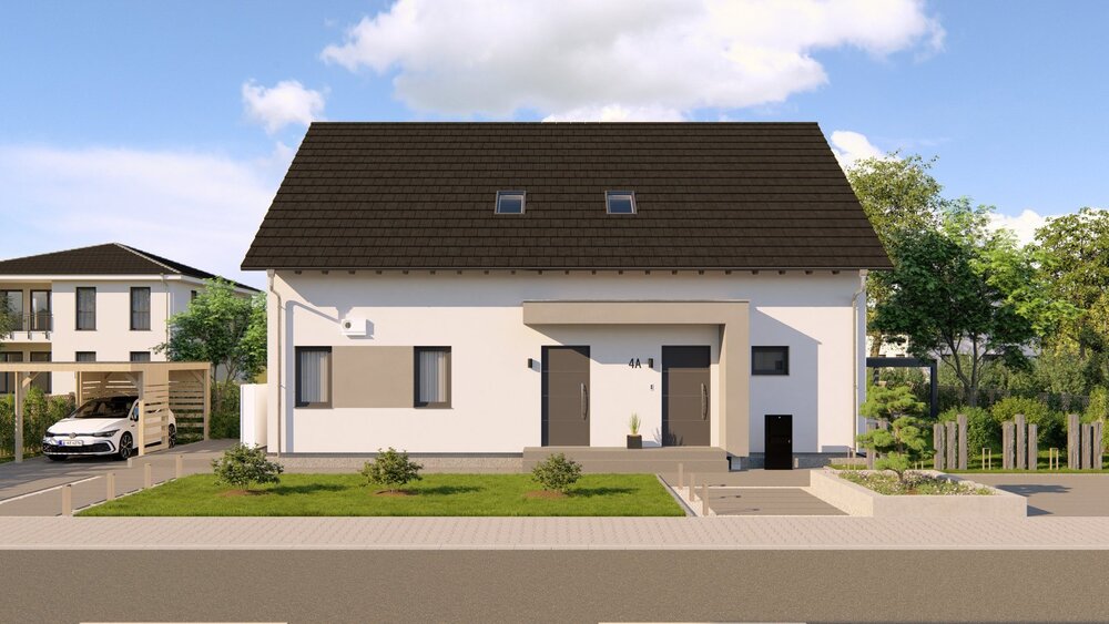 ? ZWEI HÄUSER, EIN BAUPLATZ, EIN PLAN! ? Generationenhaus als 2 DHH - getrennt & gemeinsam bauen! ? - Doppelhaushälfte Sindelfingen | Angebot:27484896