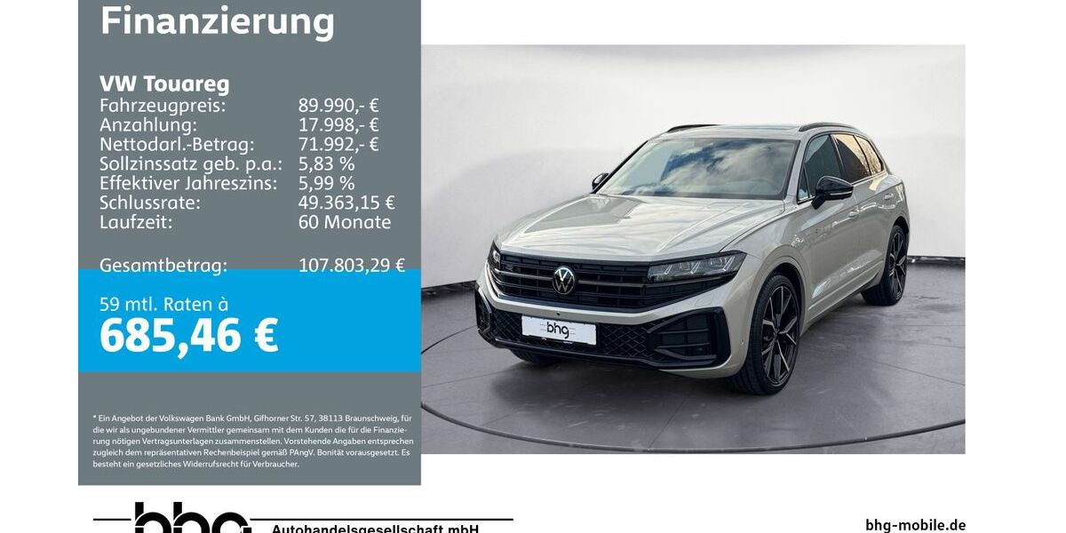 VW Touareg 9.143 km 89.990 &euro; Reutlingen 72770