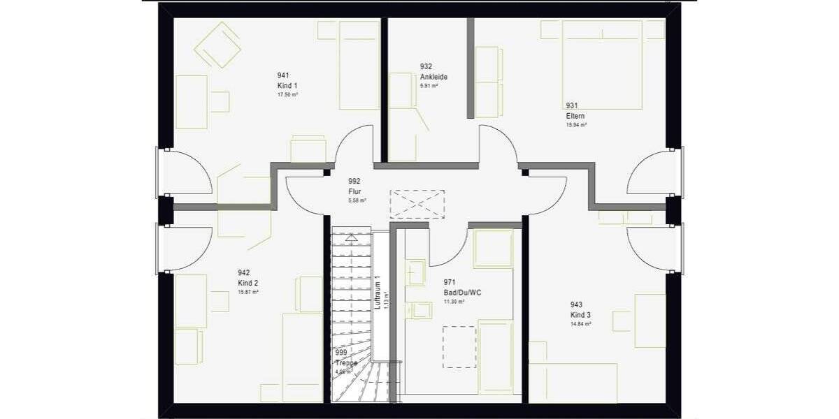 Einfamilienhaus Tübingen Unterjesingen - 6 Zimmer, 185 m&sup2;, 656.759&euro; | Angebot:26687068