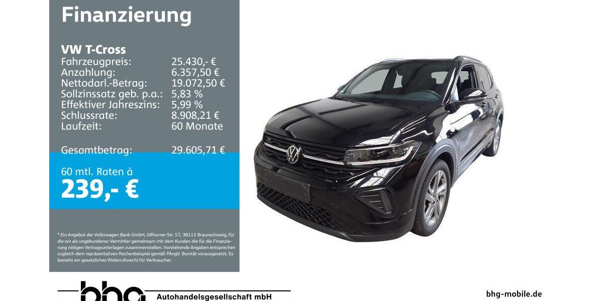 VW T-Cross 10.691 km 24.930 &euro; Reutlingen 72770