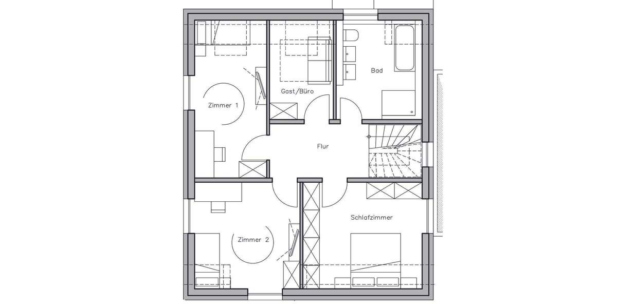 Einfamilienhaus Ostelsheim - 7 Zimmer, 182 m&sup2;, 1.035.636&euro; | Angebot:25672463
