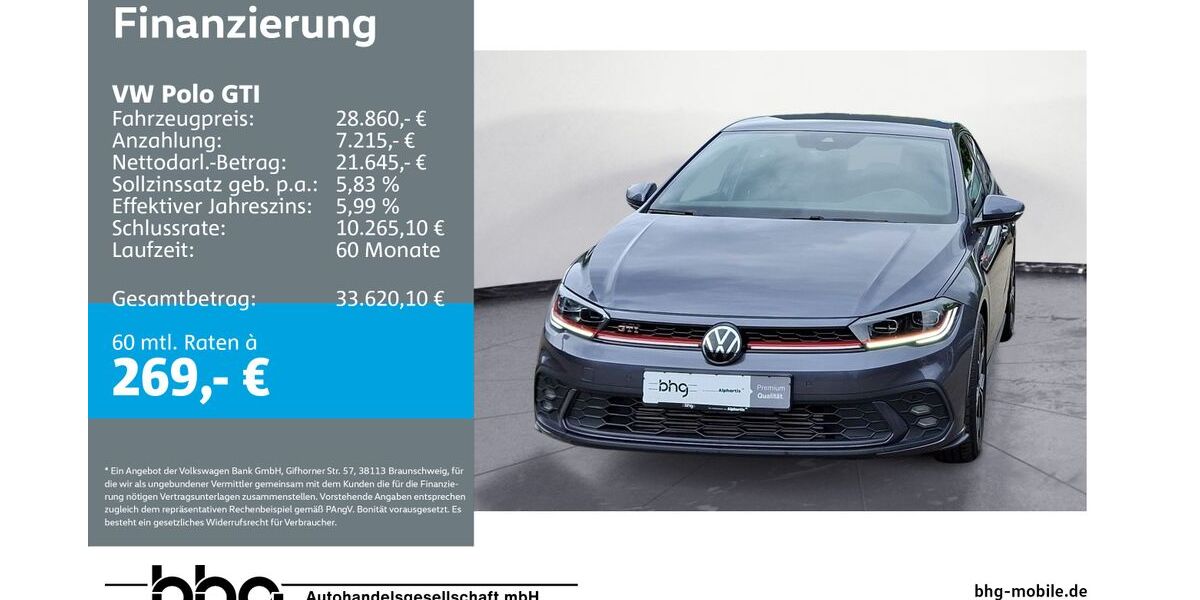 VW Polo 7.473 km 28.860 &euro; Reutlingen 72770