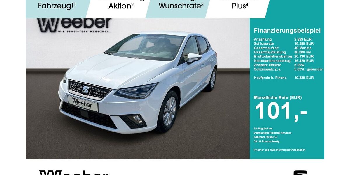 Seat Ibiza 17.170 km 18.800 &euro; Weil der Stadt 71263