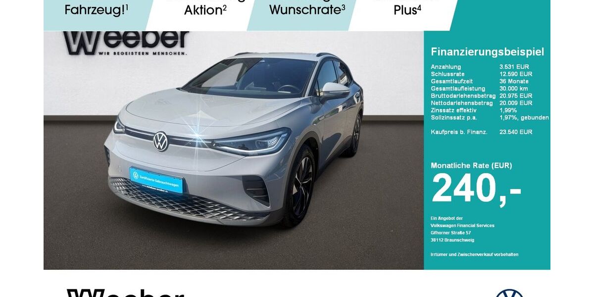 VW ID.4 44.896 km 23.430 &euro; Weil der Stadt 71263
