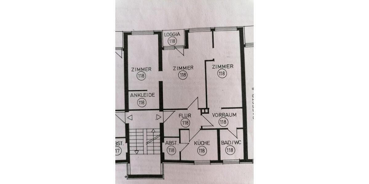 Etagenwohnung Stuttgart Degerloch - 3 Zimmer, 74 m&sup2;, 339.000&euro; | Angebot:26062451
