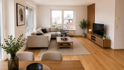 HELL. GEPFLEGT. SOFORT ZUHAUSE. - Etagenwohnung Burladingen | Angebot:27226760