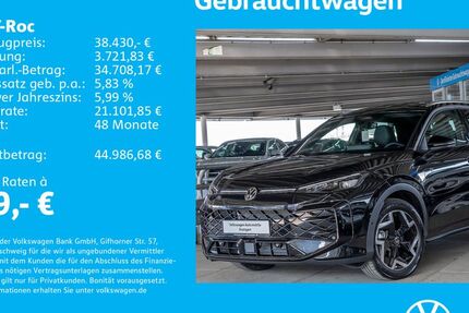 VW T-Roc 1.505 km 37.430 &euro; Stuttgart-Wangen 70188