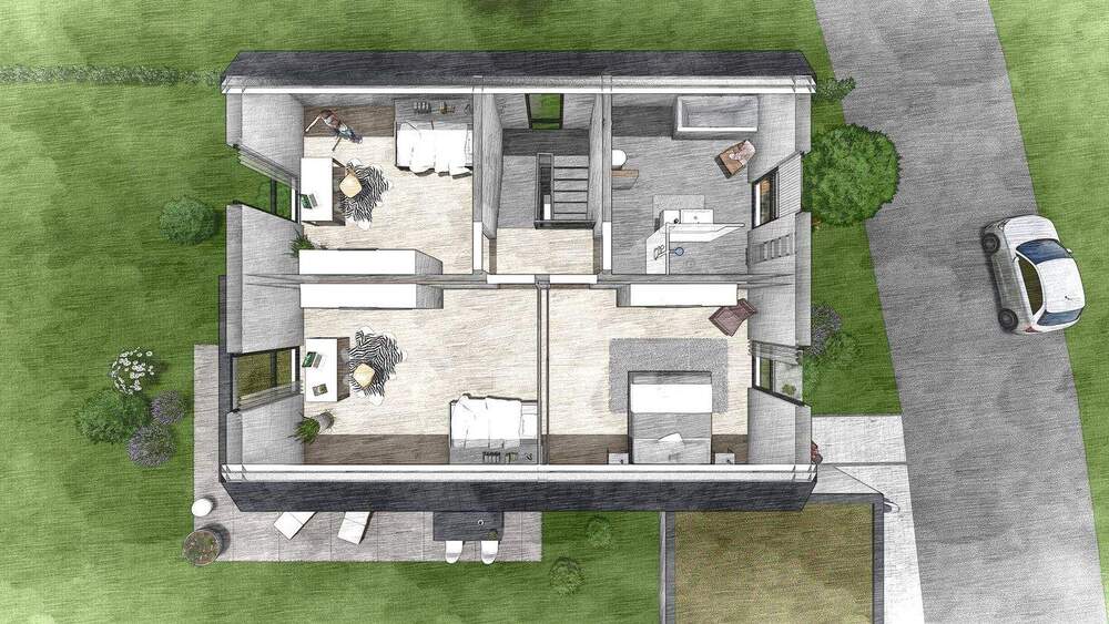 Einfamilienhaus Dußlingen - 5 Zimmer, 148 m&sup2;, 1.002.500&euro; | Angebot:25699655