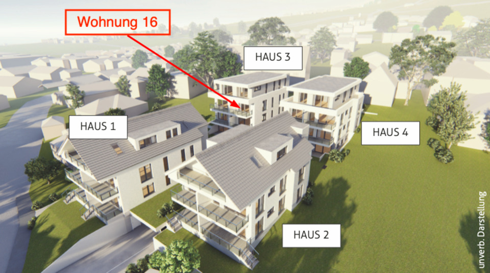 Etagenwohnung Herrenberg - 2 Zimmer, 56 m&sup2;, 1.200&euro; | Angebot:25944139