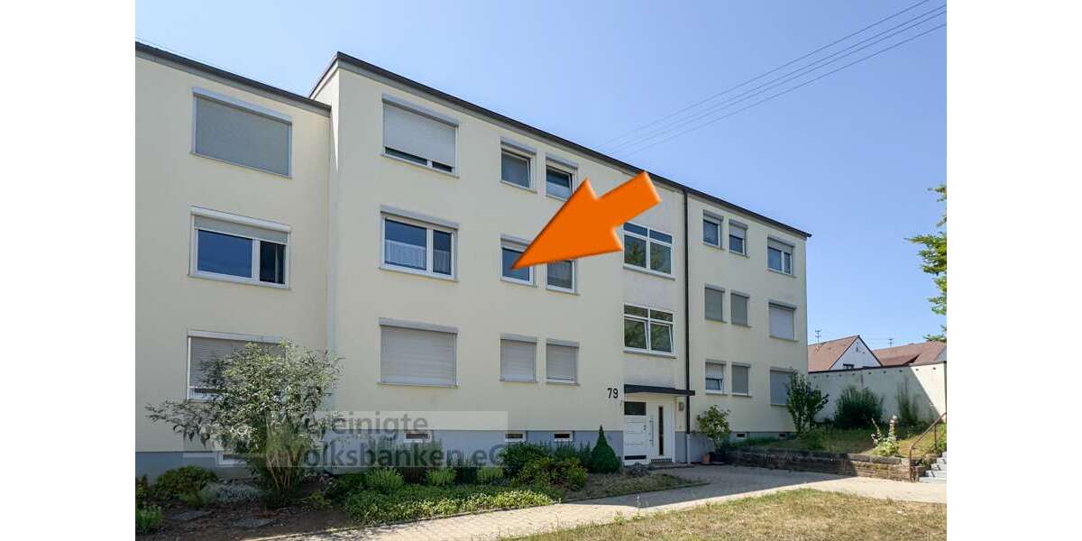 Etagenwohnung Holzgerlingen - 4 Zimmer, 89 m&sup2;, 275.000&euro; | Angebot:27180228
