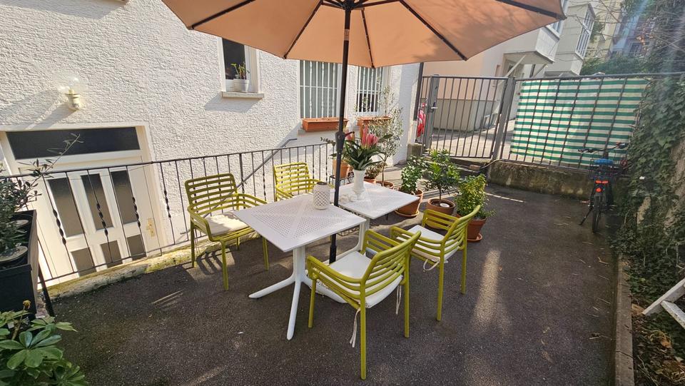 Erdgeschoßwohnung Stuttgart Stuttgart-West - 2 Zimmer, 62 m&sup2;, 1.100&euro; | Angebot:25795457