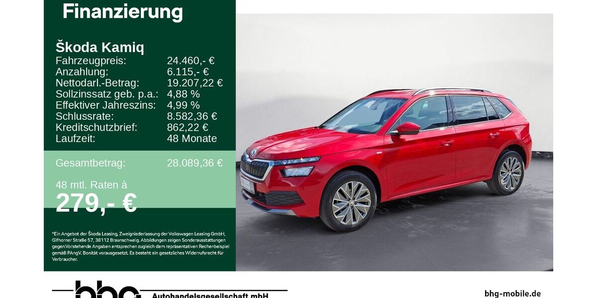 Skoda Kamiq 35.050 km 24.460 &euro; Reutlingen 72770