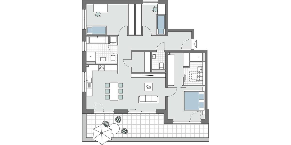 Einfamilienhaus Horb am Neckar - 4 Zimmer, 135 m&sup2;, 1.799&euro; | Angebot:21938955