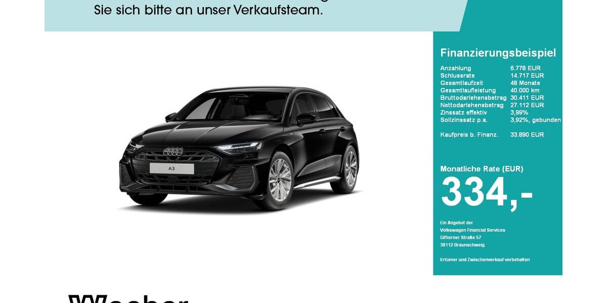 Audi A3 22.097 km 33.890 &euro; Herrenberg 71083