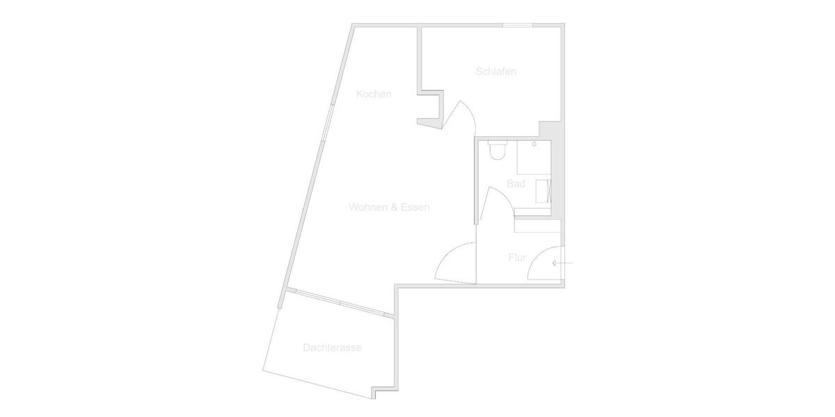 Einfamilienhaus Stuttgart - 2 Zimmer, 43 m&sup2;, 359.000&euro; | Angebot:25867168