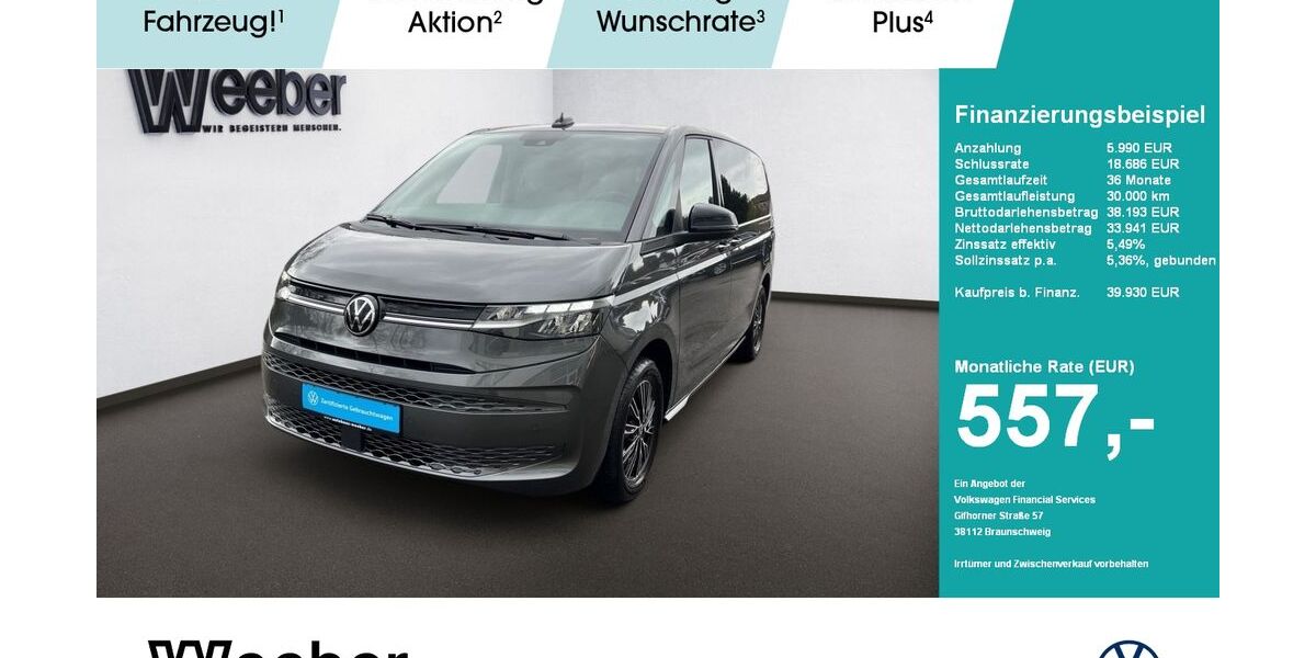 VW T7 Multivan 62.855 km 39.480 &euro; Herrenberg 71083