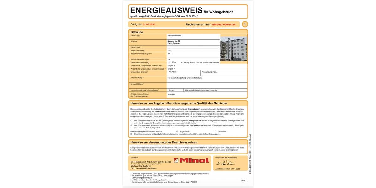 Erdgeschoßwohnung Stuttgart Stuttgart-West - 3.5 Zimmer, 86 m&sup2;, 370.000&euro; | Angebot:26406508
