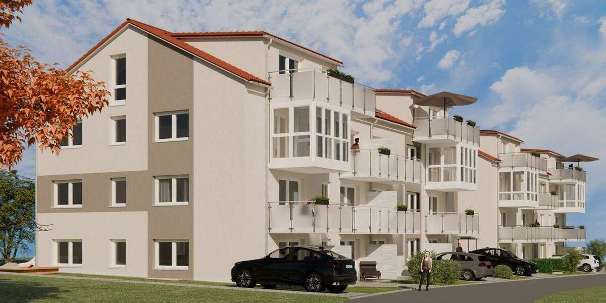 Etagenwohnung Eutingen im Gäu Eutingen - 3 Zimmer, 81 m&sup2;, 379.000&euro; | Angebot:25720636