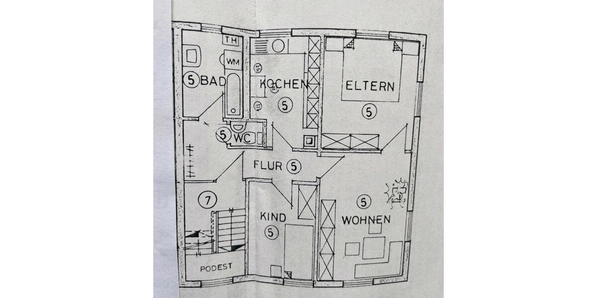 Etagenwohnung Wannweil - 3 Zimmer, 54 m&sup2;, 205.000&euro; | Angebot:25283347