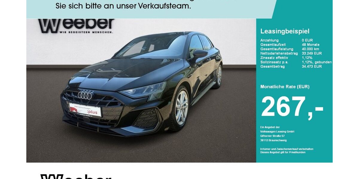 Audi A3 14.065 km 32.499 &euro; Weil der Stadt 71263