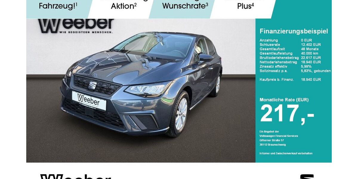 Seat Ibiza 21.069 km 18.940 &euro; Weil der Stadt 71263