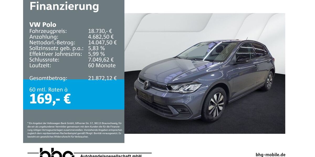 VW Polo 18.829 km 18.730 &euro; Mössingen 72116