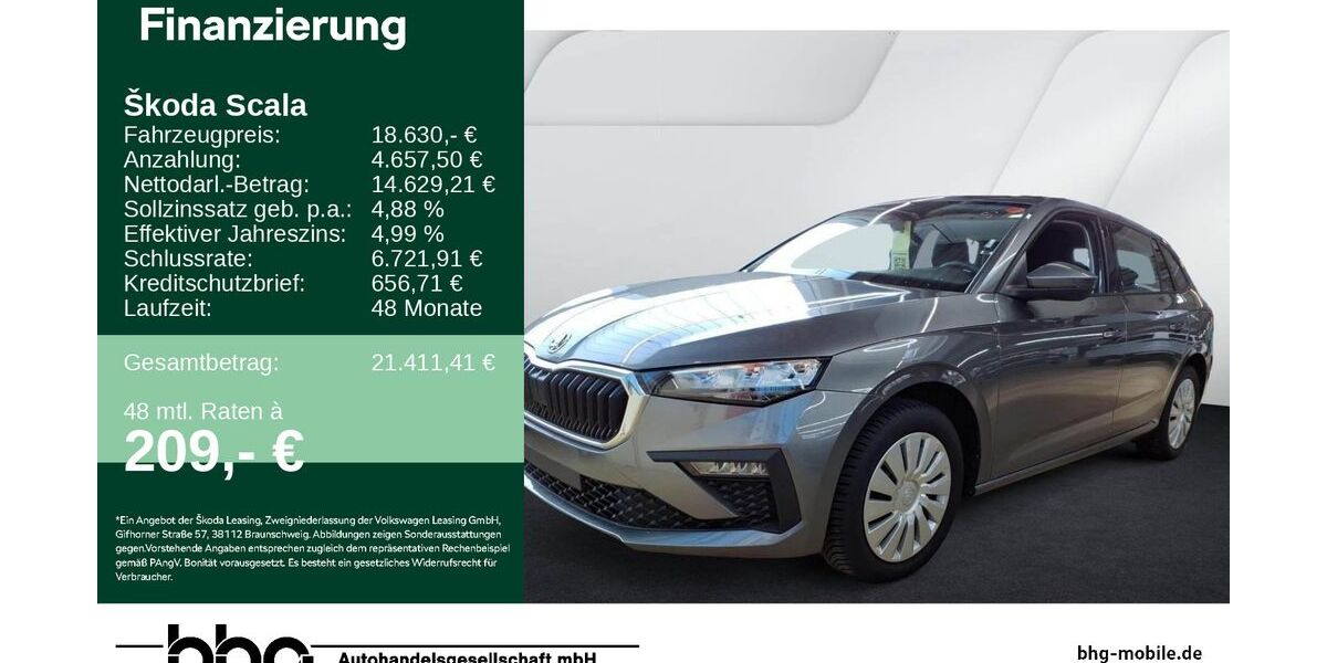 Skoda Scala 10.004 km 18.630 &euro; Tübingen 72072