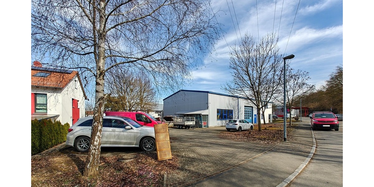 Gewerbehalle mit Bürotrakt und 7 Stellplätzen in RT-Betzingen zu vermieten - Gewerbeobjekt Reutlingen Baden-Württemberg | Angebot:25349893