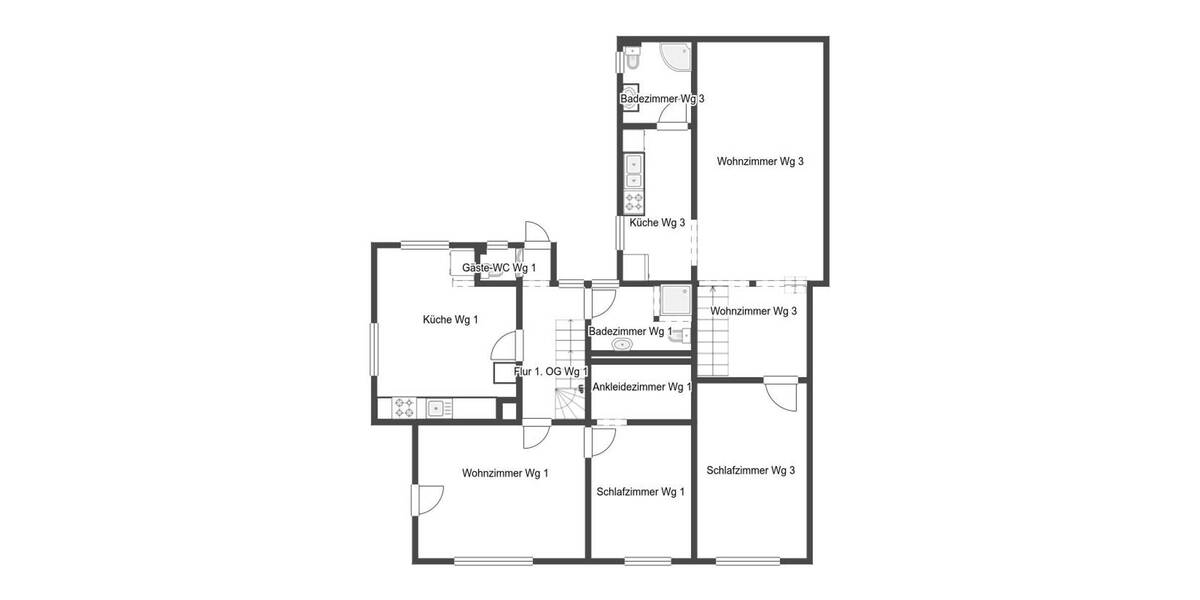 Mehrfamilienhaus, Wohnhaus Horb am Neckar Talheim - 1 Zimmer, 395.000&euro; | Angebot:25996986