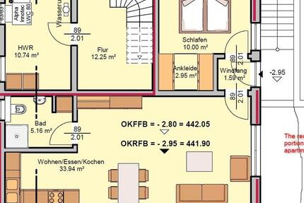 Wohnung Weil der Stadt - 2 Zimmer, 53 m&sup2;, 700&euro; | Angebot:26033393