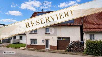 FÜR ANPACKER: HANDWERKEROBJEKT MIT PV-ANLAGE - Haus Burladingen | Angebot:27491854