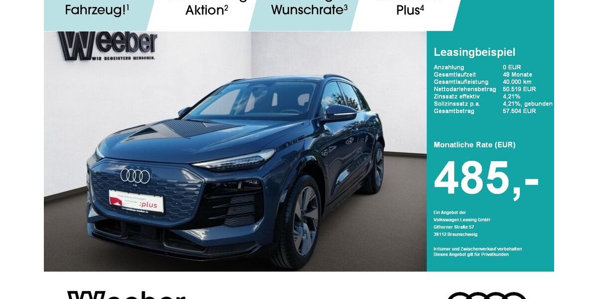 Audi Q6 e-tron 5.644 km 50.519 &euro; Herrenberg 71083
