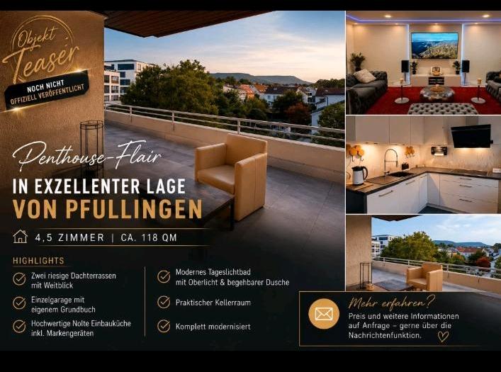 Einfamilienhaus Pfullingen - 4 Zimmer, 118 m&sup2;, 465.000&euro; | Angebot:26973314