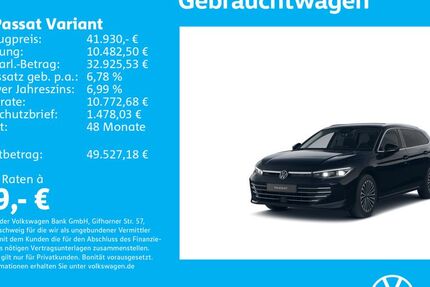 VW Passat Variant 1.505 km 41.930 &euro; Stuttgart 70563