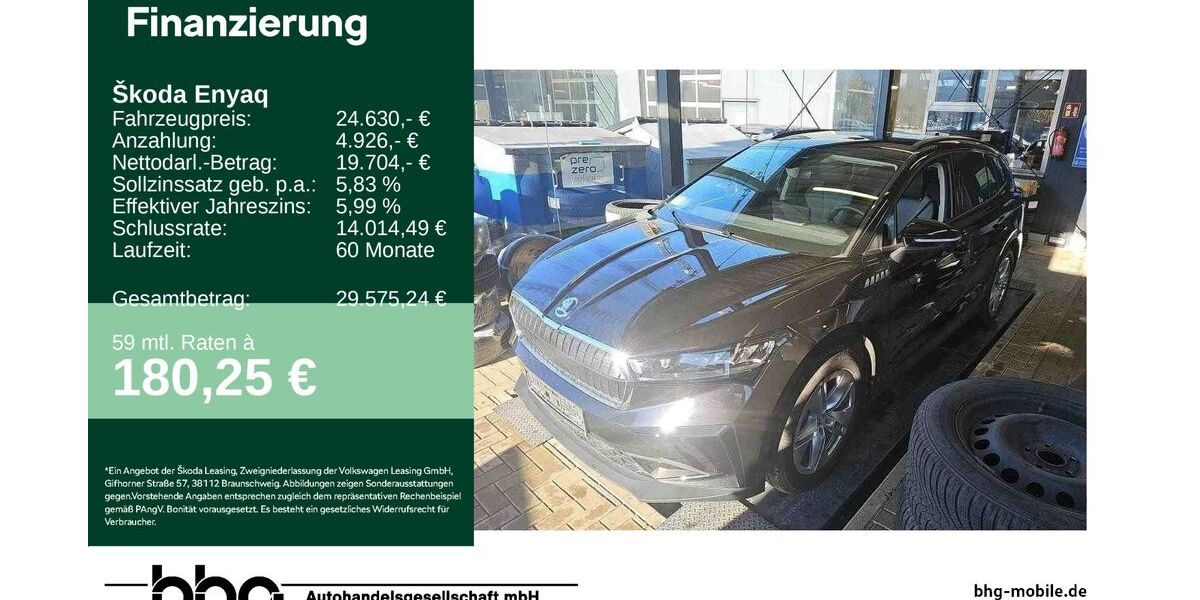 Skoda Enyaq 14.911 km 24.630 &euro; Reutlingen 72770