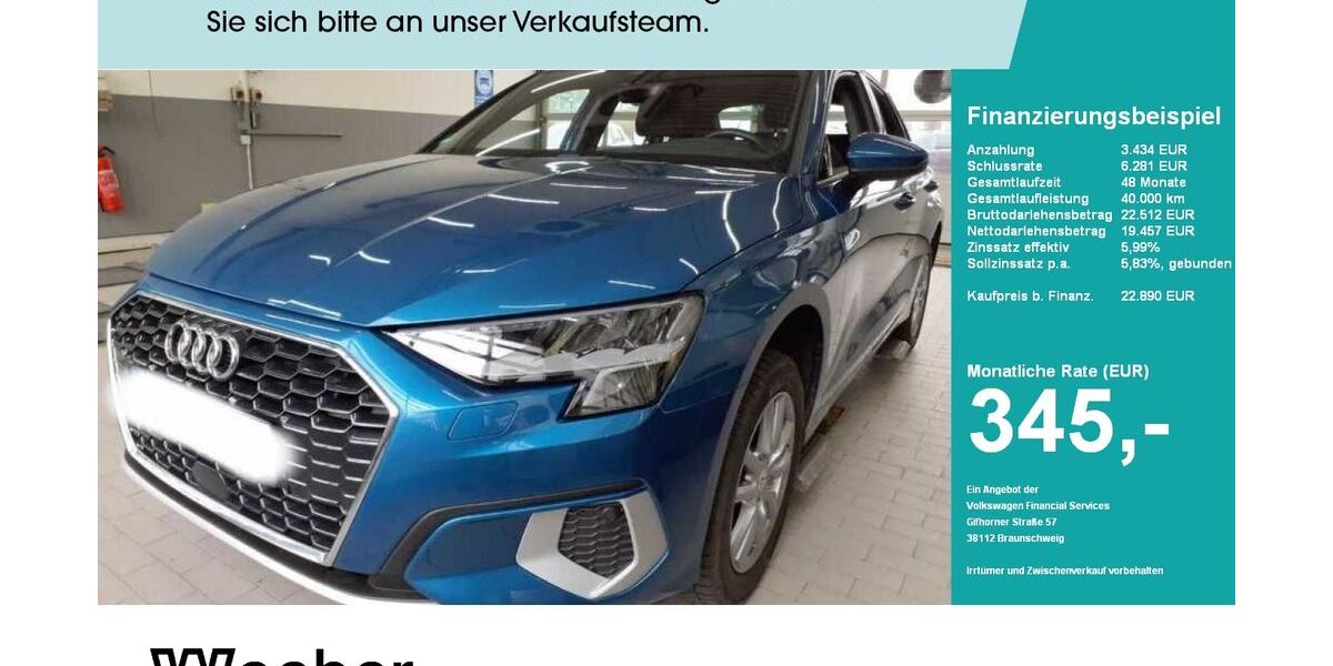Audi A3 64.175 km 22.890 &euro; Herrenberg 71083