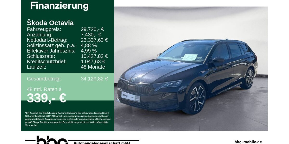 Skoda Octavia 24.623 km 29.390 &euro; Mössingen 72116