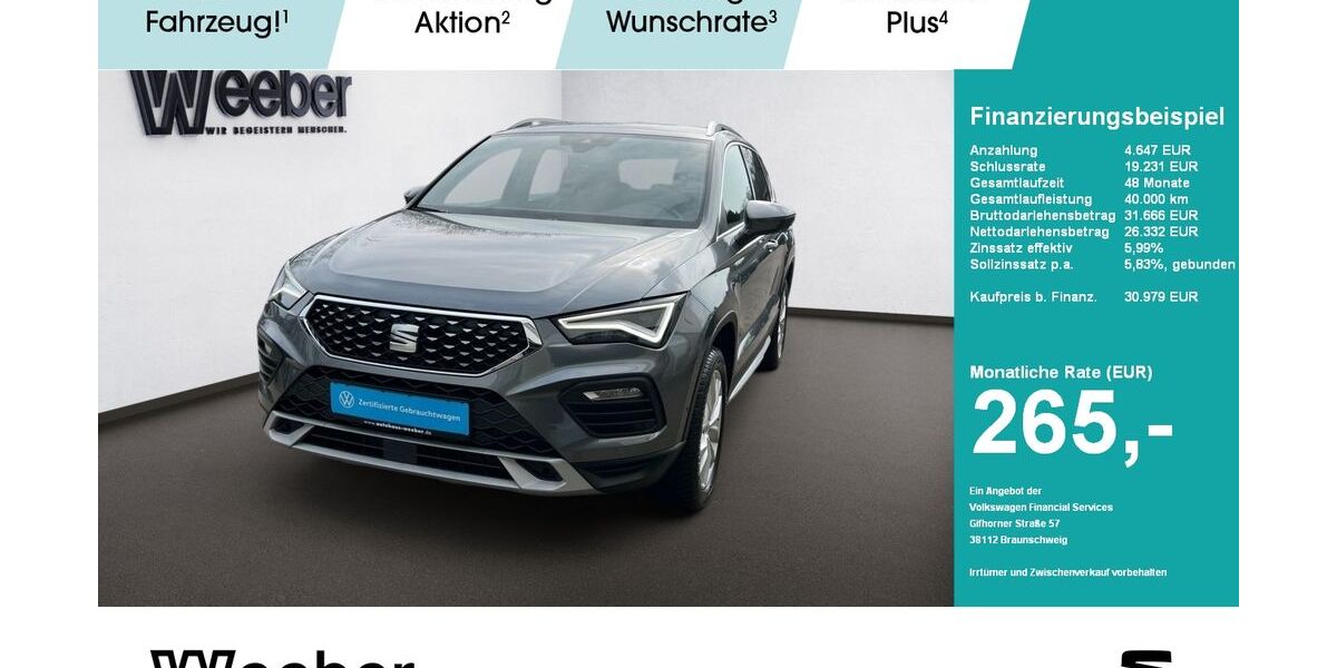 Seat Ateca 23.321 km 30.979 &euro; Herrenberg 71083