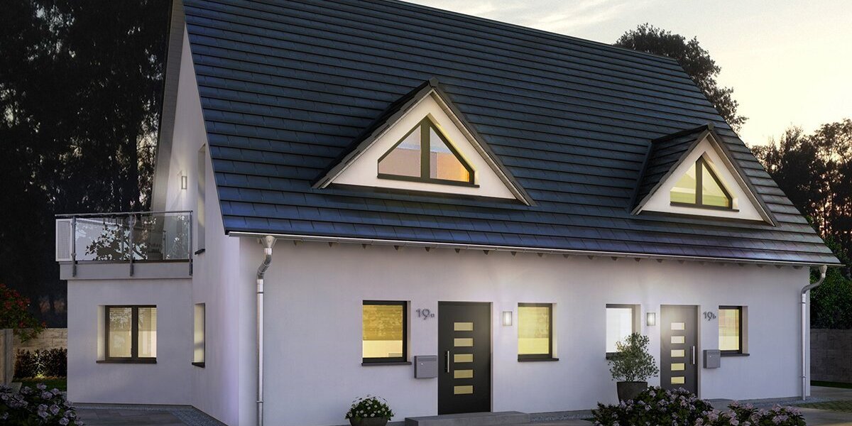 ? Traumlage zum Zugreifen! DHH mit Keller am Feldrand inkl. Bauplatz, Küche & Garage! - Doppelhaushälfte Holzgerlingen | Angebot:27475603