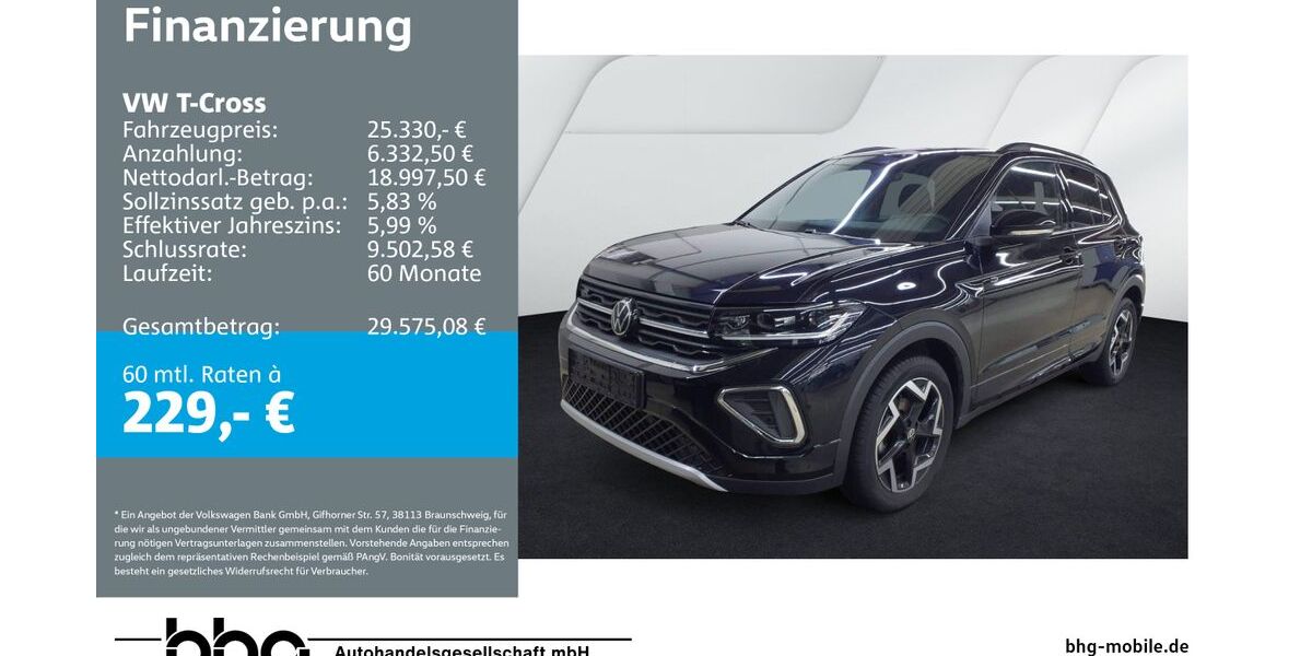 VW T-Cross 20.935 km 24.930 &euro; Mössingen 72116