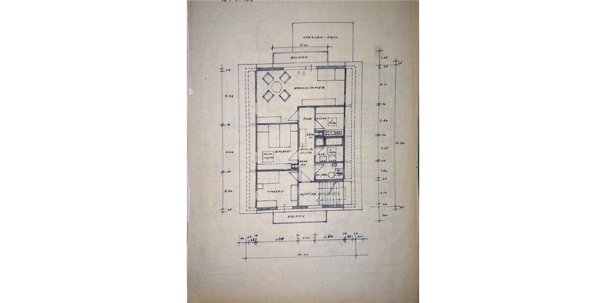 Dachgeschoßwohnung Tübingen Lustnau - 3 Zimmer, 75 m&sup2;, 300.000&euro; | Angebot:24858353